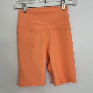 FIVE Dancewear orange bike shorts